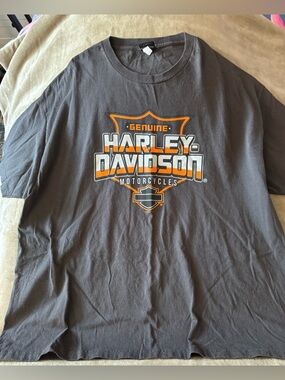 Harley-Davidson Men's Black Logo T‑Shirt